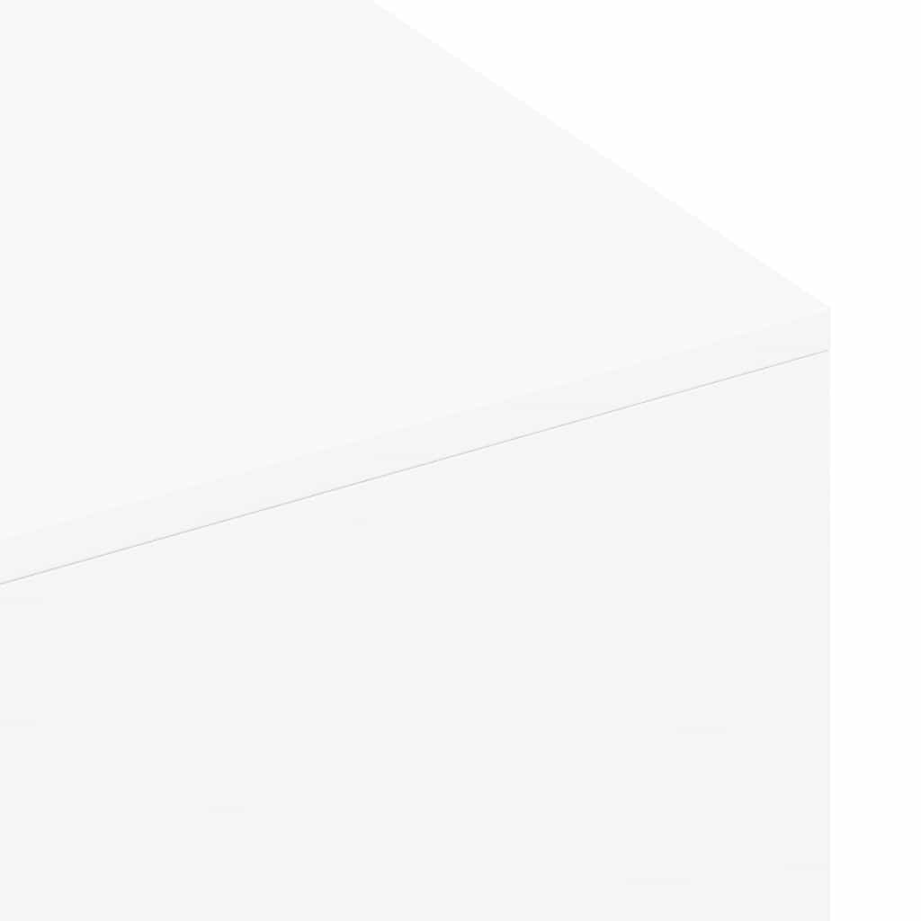 vidaXL Τραπεζάκι Σαλονιού Λευκό 100x49,5x31 εκ. από Επεξεργασμένο Ξύλο