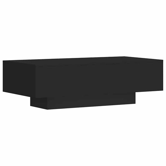 vidaXL Τραπεζάκι Σαλονιού Μαύρο 100x49,5x31 εκ. από Επεξεργασμένο Ξύλο