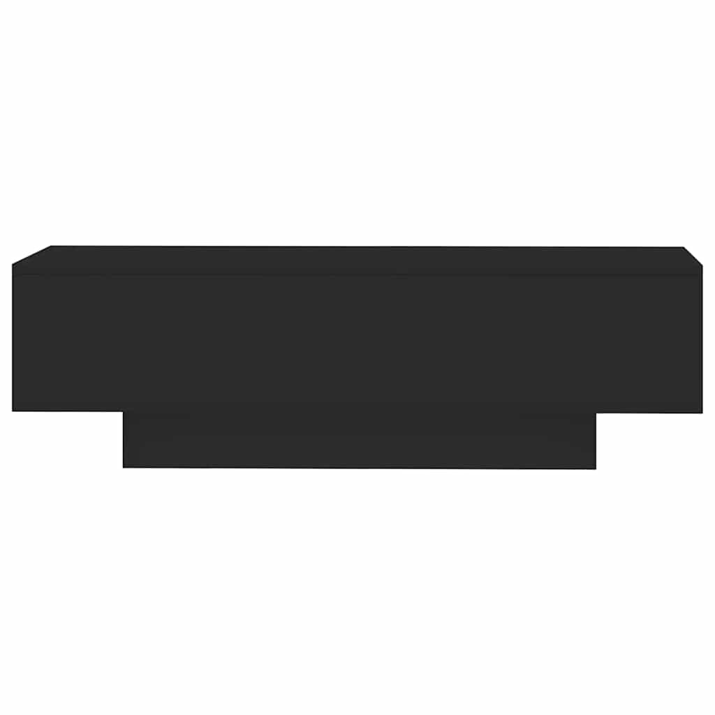 vidaXL Τραπεζάκι Σαλονιού Μαύρο 100x49,5x31 εκ. από Επεξεργασμένο Ξύλο
