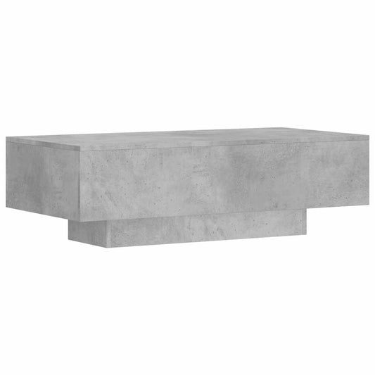 vidaXL Τραπεζάκι Σαλονιού Γκρι Σκυρ. 100 x 49,5 x 31 εκ. Επεξεργ. Ξύλο