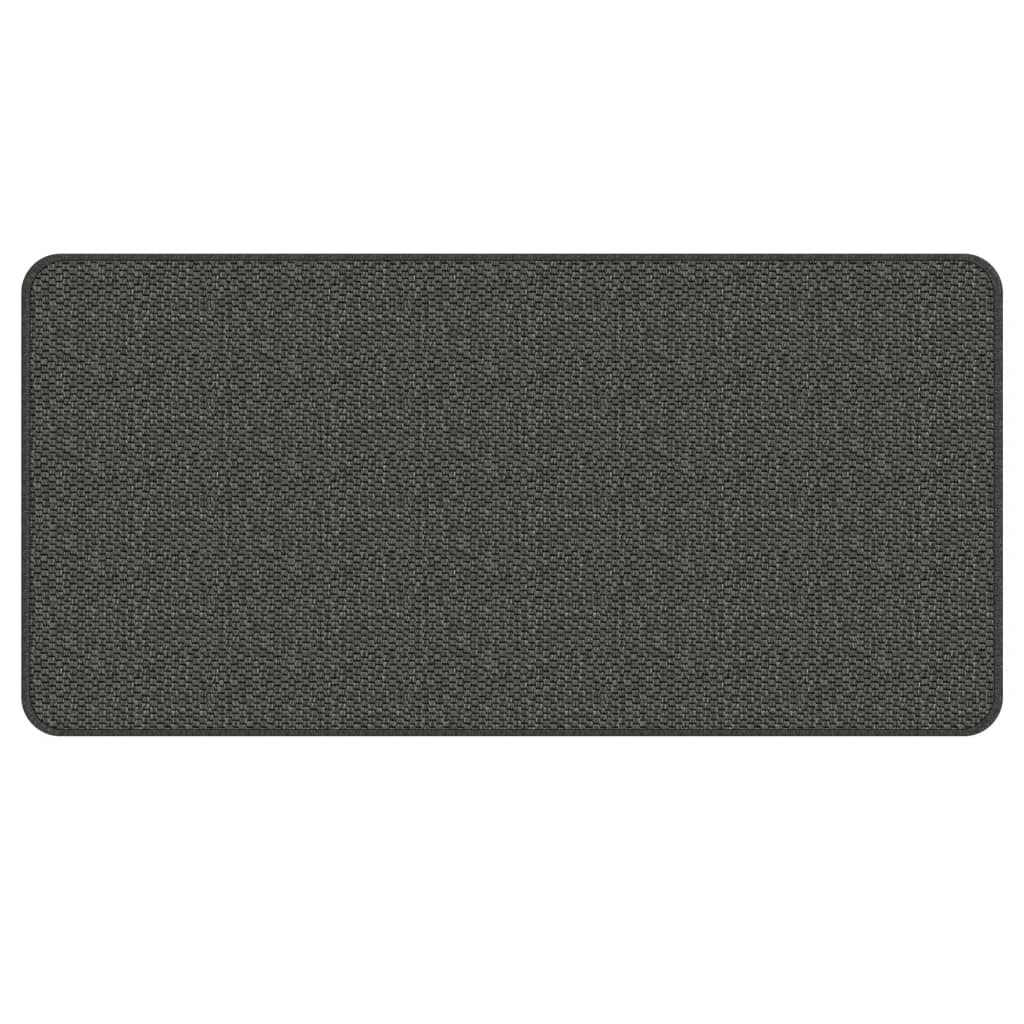 vidaXL Χαλί Διάδρομος Εμφάνιση Σιζάλ Ανθρακί 50 x 100 εκ.