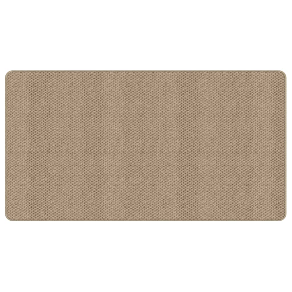 vidaXL Χαλί Διάδρομος Εμφάνιση Σιζάλ Χρώμα Άμμου 80 x 150 εκ.