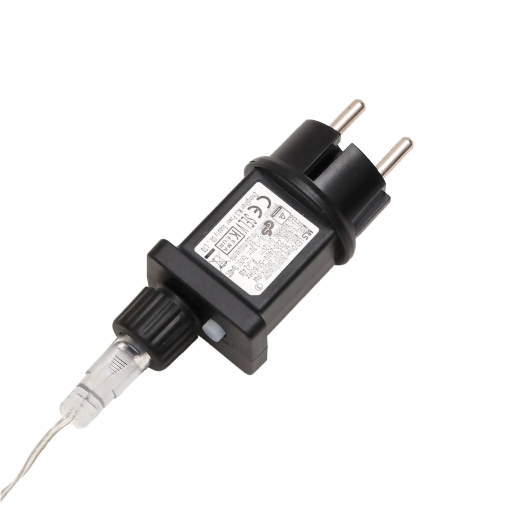 vidaXL Φωτιστικά Χριστ. με LED 3 Τεμ. Αναδιπλούμενα Λευκά 57 εκ