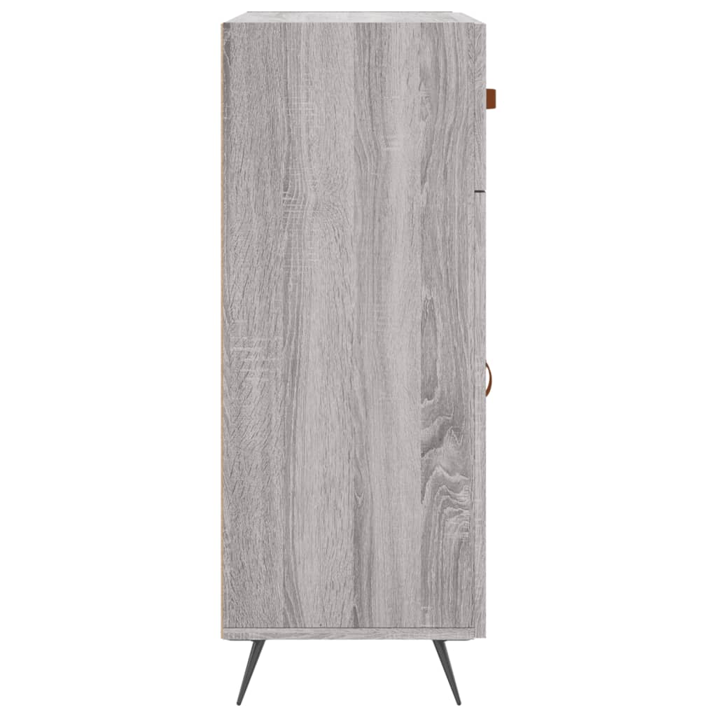 vidaXL Ντουλάπι Γκρι Sonoma 69,5 x 34 x 90 εκ. από Επεξεργασμένο Ξύλο