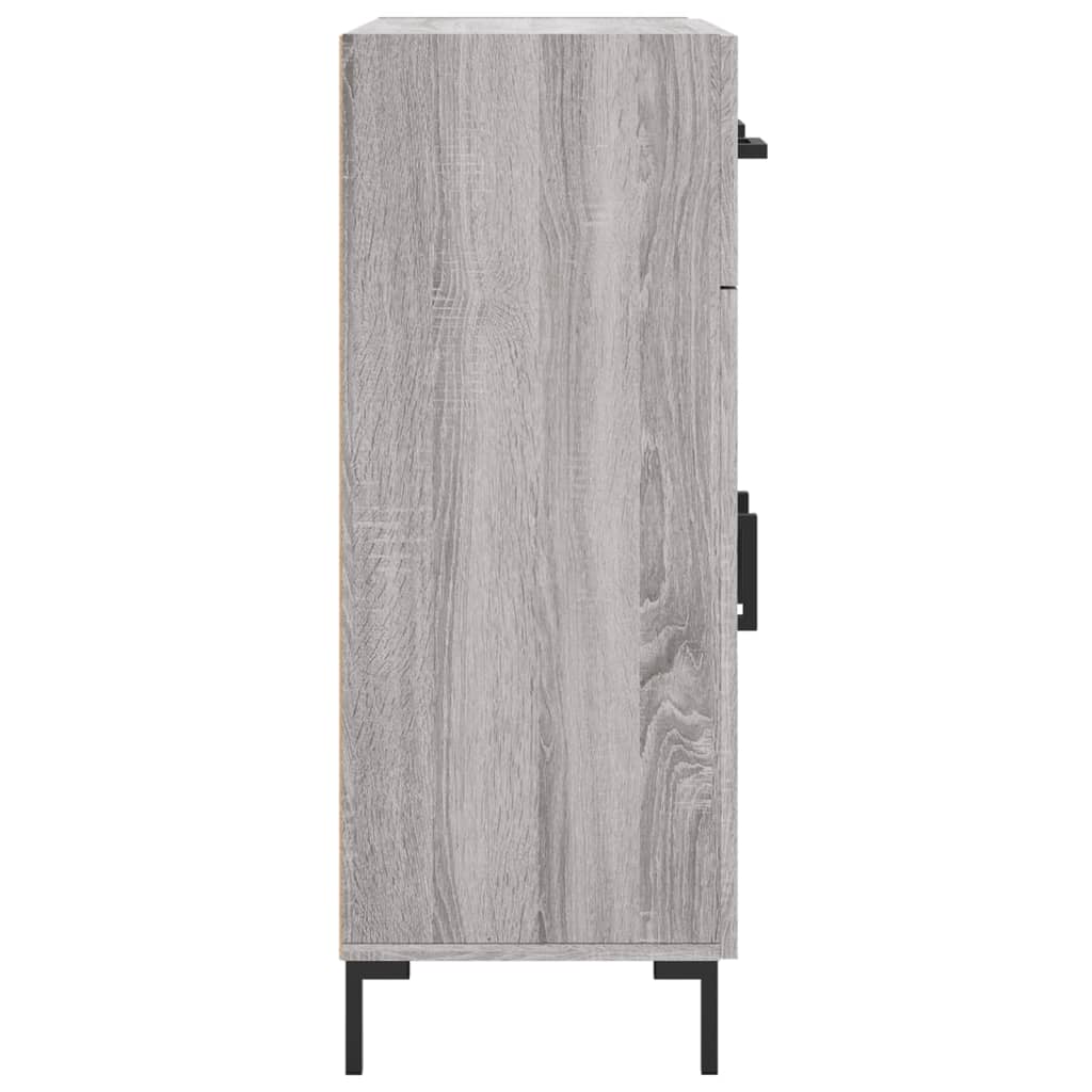 vidaXL Ντουλάπι Γκρι Sonoma 69,5 x 34 x 90 εκ. από Επεξεργασμένο Ξύλο