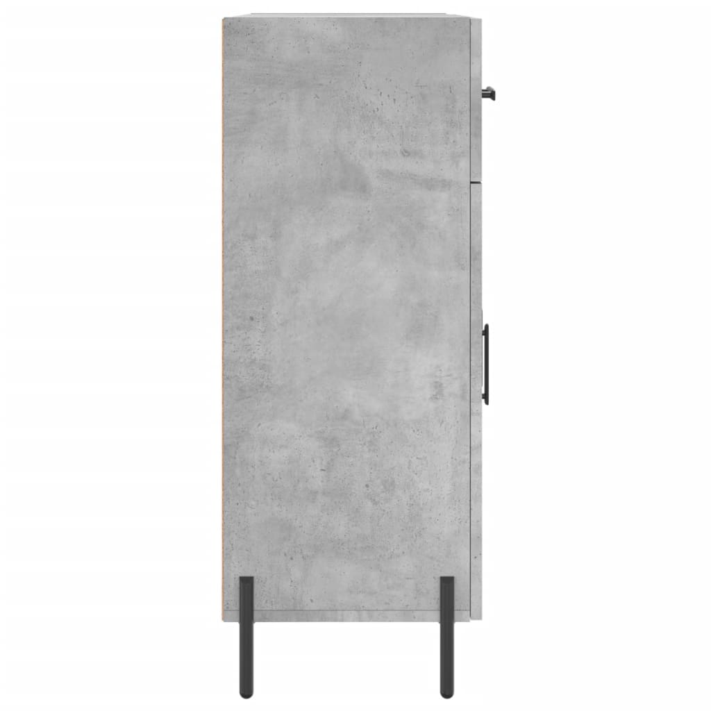 vidaXL Ντουλάπι Γκρι Σκυροδέματος 69,5x34x90 εκ. Επεξεργασμένο Ξύλο