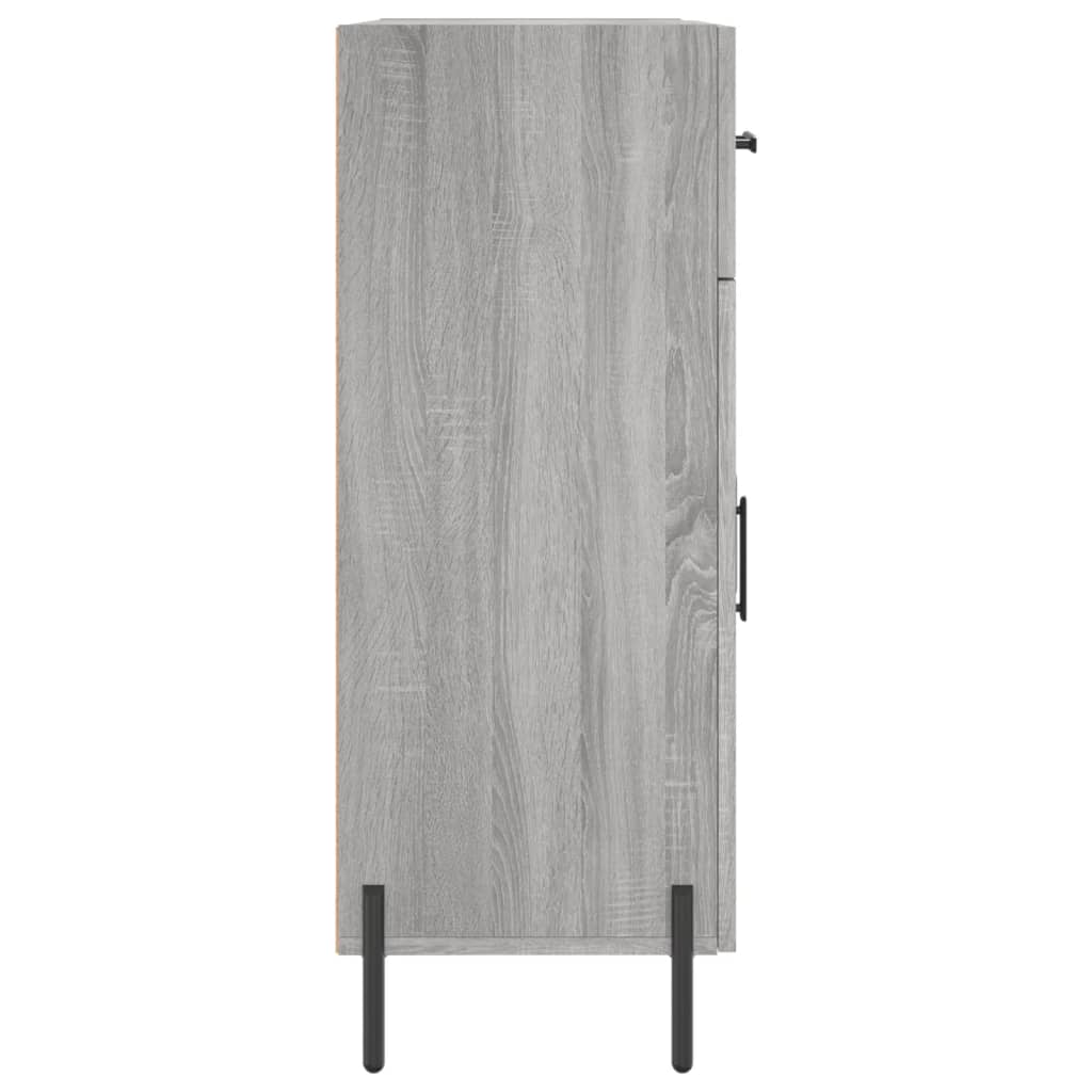 vidaXL Ντουλάπι Γκρι Sonoma 69,5 x 34 x 90 εκ. από Επεξεργασμένο Ξύλο