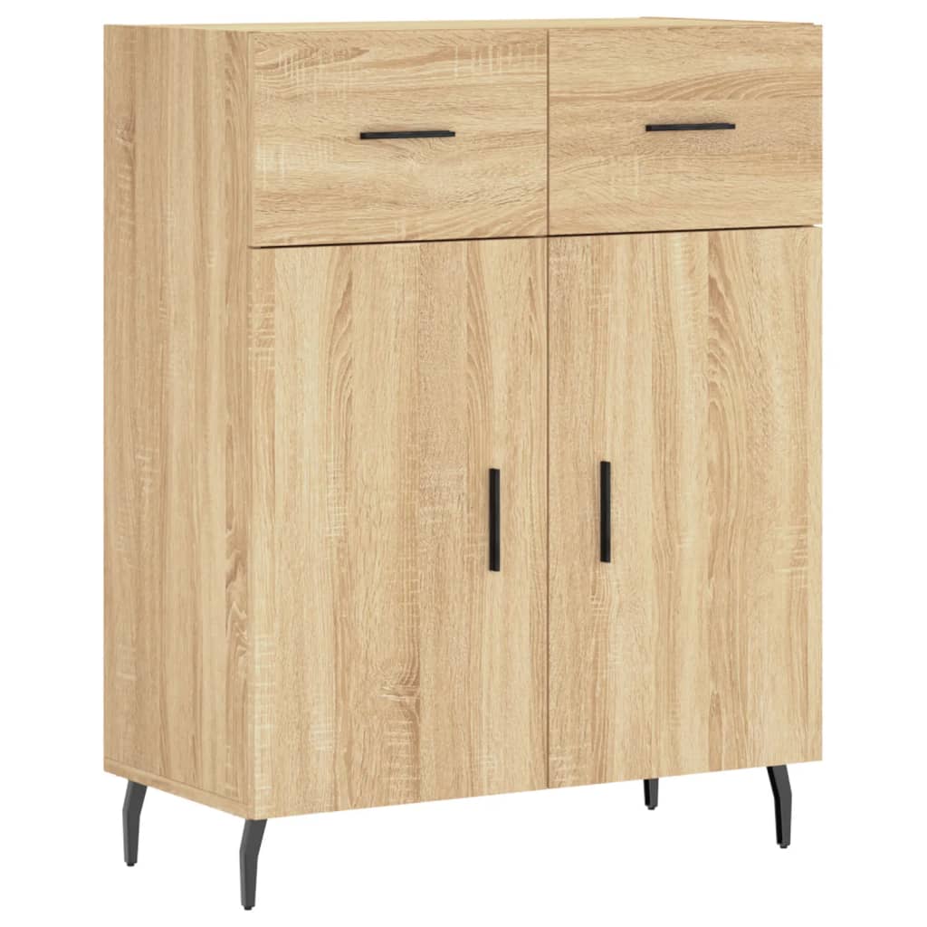 vidaXL Ντουλάπι Sonoma Δρυς 69,5 x 34 x 90 εκ. από Επεξεργασμένο Ξύλο