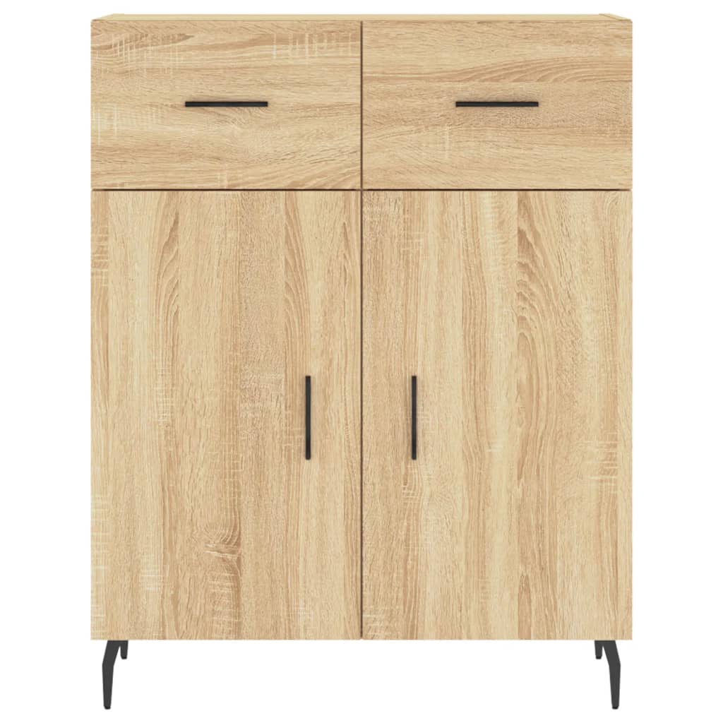 vidaXL Ντουλάπι Sonoma Δρυς 69,5 x 34 x 90 εκ. από Επεξεργασμένο Ξύλο
