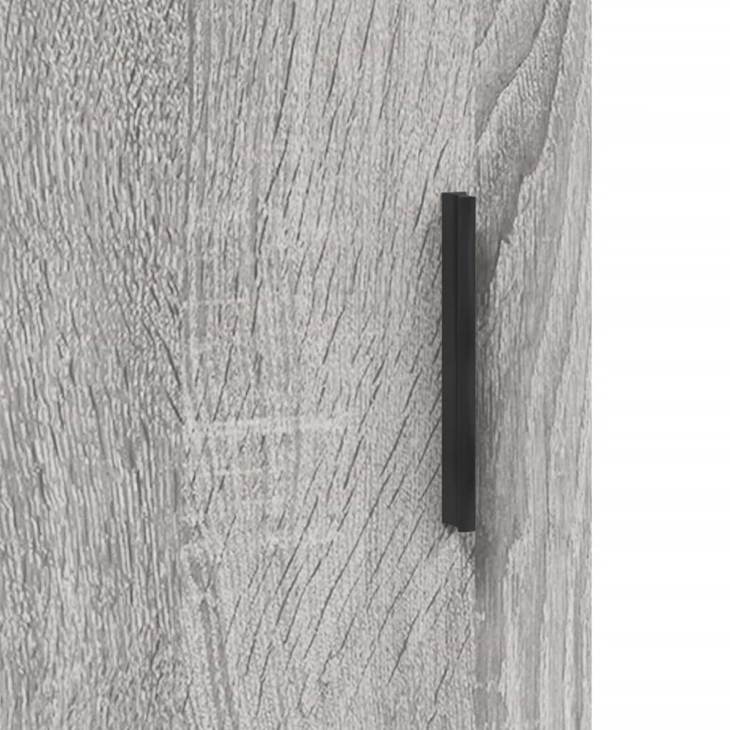 vidaXL Ντουλάπι Γκρι Sonoma 69,5 x 34 x 90 εκ. από Επεξεργασμένο Ξύλο