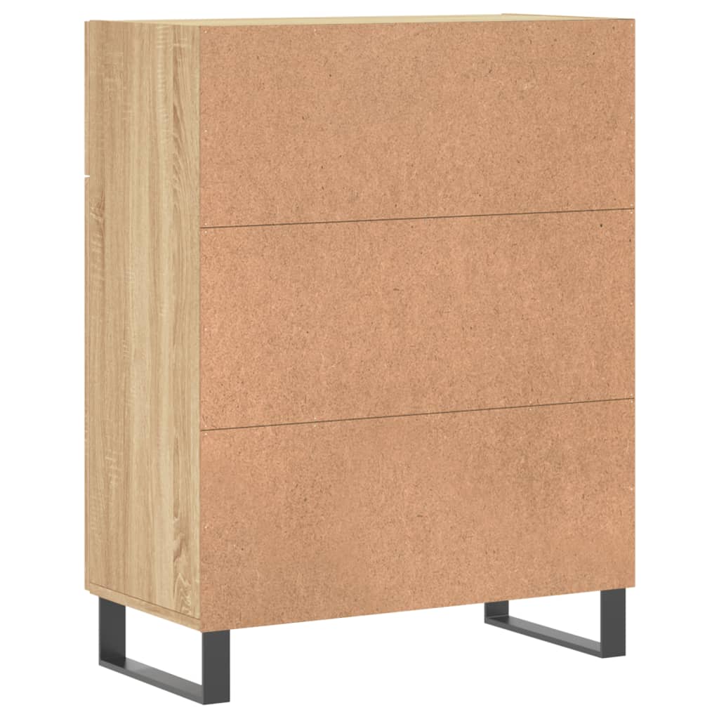 vidaXL Ντουλάπι Sonoma Δρυς 69,5 x 34 x 90 εκ. από Επεξεργασμένο Ξύλο