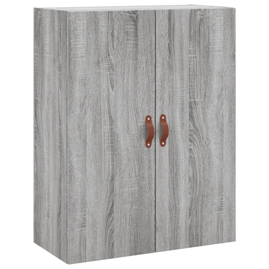 vidaXL Ντουλάπι Τοίχου Γκρι Sonoma 69,5 x 34 x 90 εκ.
