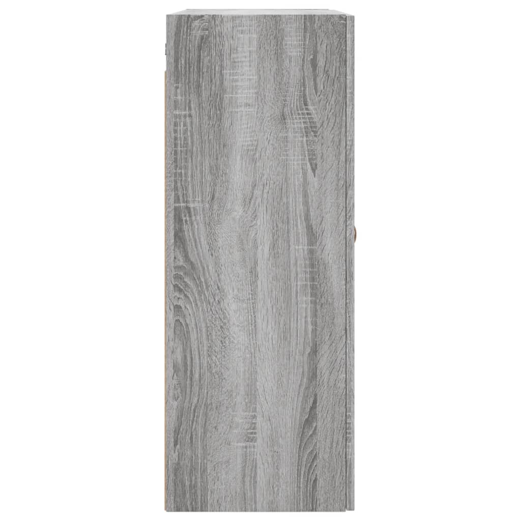 vidaXL Ντουλάπι Τοίχου Γκρι Sonoma 69,5 x 34 x 90 εκ.