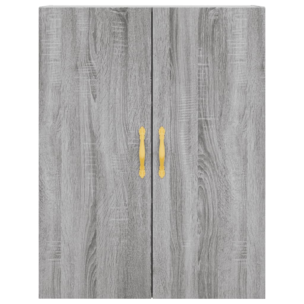 vidaXL Ντουλάπι Τοίχου Γκρι Sonoma 69,5 x 34 x 90 εκ.