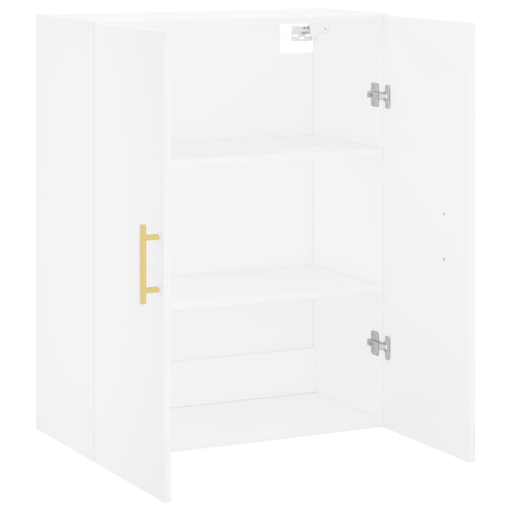 vidaXL Ντουλάπι Τοίχου Λευκό 69,5 x 34 x 90 εκ.