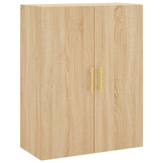 vidaXL Ντουλάπι Επιτοίχιο Sonoma Δρυς 69,5 x 34 x 90 εκ.