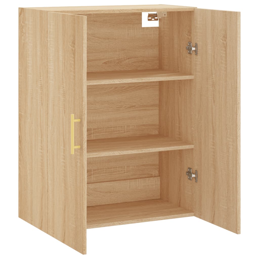 vidaXL Ντουλάπι Επιτοίχιο Sonoma Δρυς 69,5 x 34 x 90 εκ.