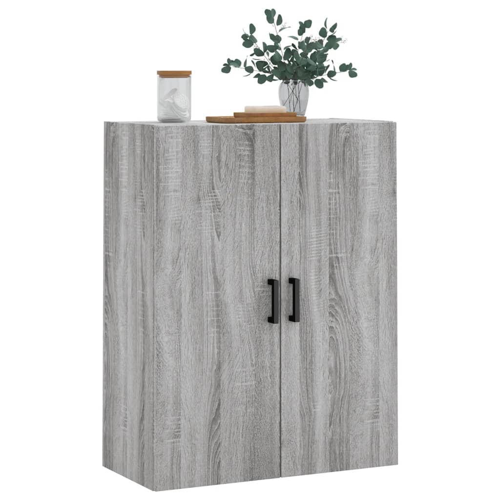 vidaXL Ντουλάπι Τοίχου Γκρι Sonoma 69,5 x 34 x 90 εκ.