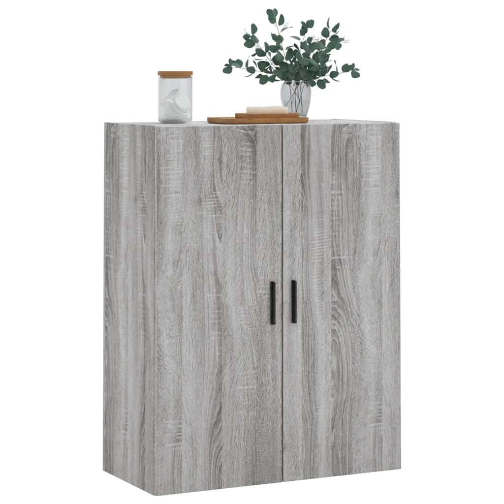 vidaXL Ντουλάπι Τοίχου Γκρι Sonoma 69,5 x 34 x 90 εκ.