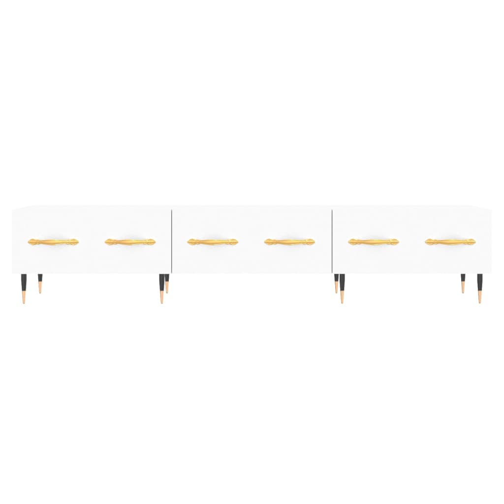 vidaXL Έπιπλο Τηλεόρασης Λευκό 150 x 36 x 30 εκ. Επεξεργασμένο Ξύλο