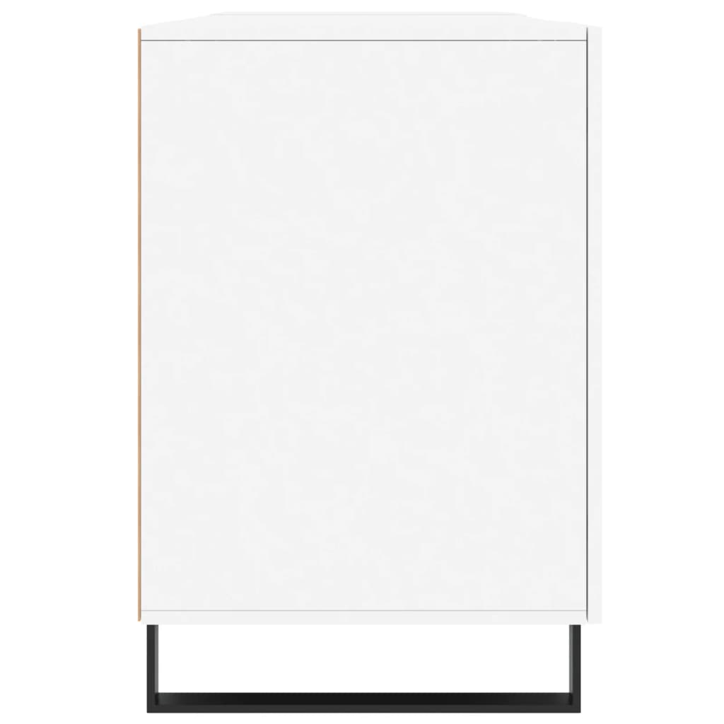 vidaXL Γραφείο Λευκό 140 x 50 x 75 εκ. από Επεξεργασμένο Ξύλο