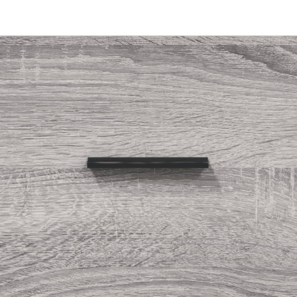 vidaXL Κομοδίνα Επιτοίχια Γκρι Sonoma 35 x 35 x 20 εκ.