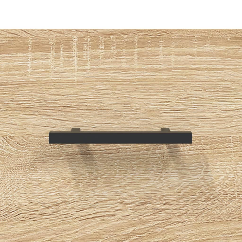 vidaXL Κομοδίνα Επιτοίχια Sonoma Δρυς 35 x 35 x 20 εκ.