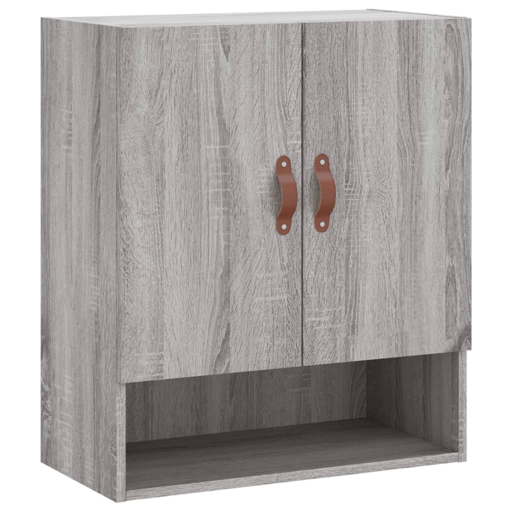 vidaXL Ντουλάπι Τοίχου Γκρι Sonoma 60x31x70εκ. Επεξεργασμένο Ξύλο