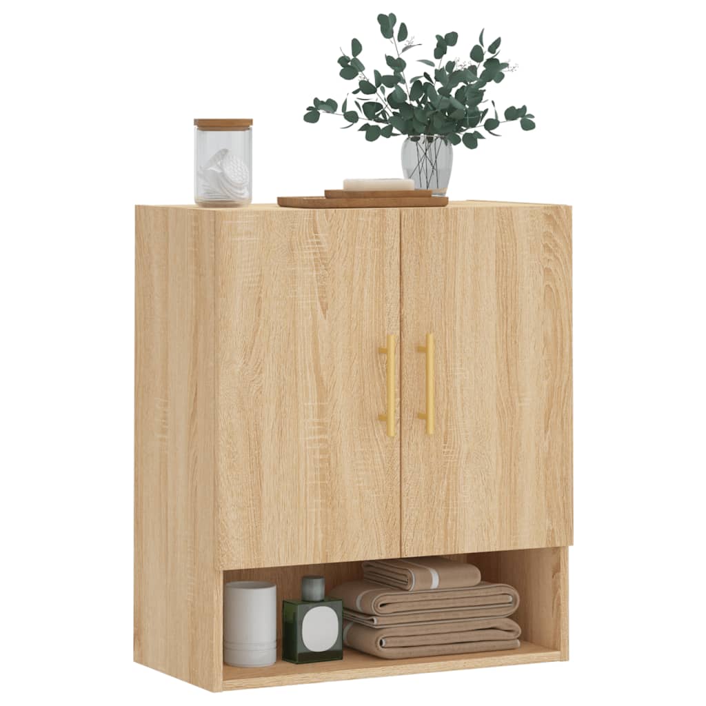 vidaXL Ντουλάπι Τοίχου Sonoma Δρυς 60 x 31 x 70 εκ. Επεξεργασμένο Ξύλο