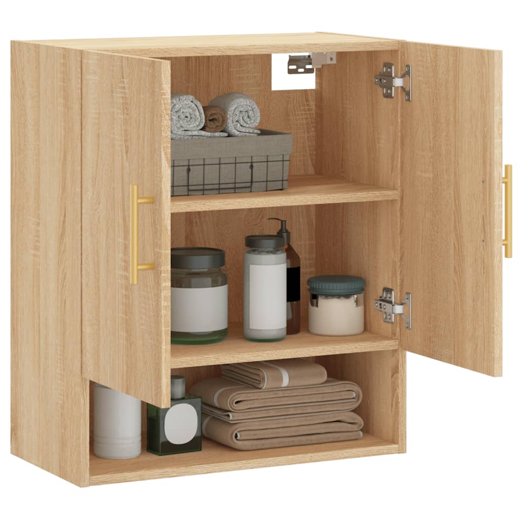 vidaXL Ντουλάπι Τοίχου Sonoma Δρυς 60 x 31 x 70 εκ. Επεξεργασμένο Ξύλο
