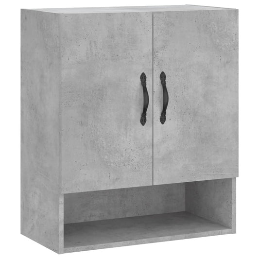 vidaXL Ντουλάπι Τοίχου Γκρι Σκυρ. 60x31x70 εκ. Επεξεργασμένο Ξύλο