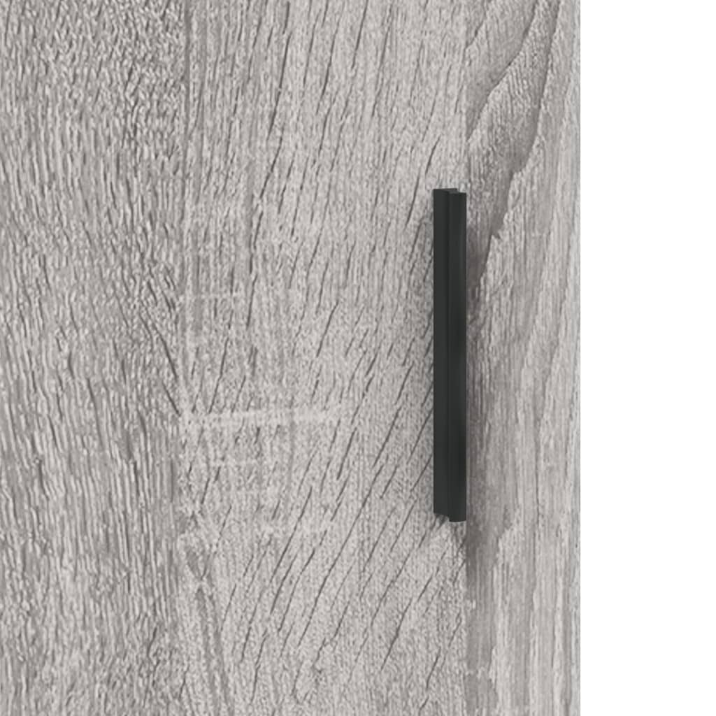 vidaXL Ντουλάπι Τοίχου Γκρι Sonoma 60 x 31 x 70 εκ. από Επεξεργ. Ξύλο