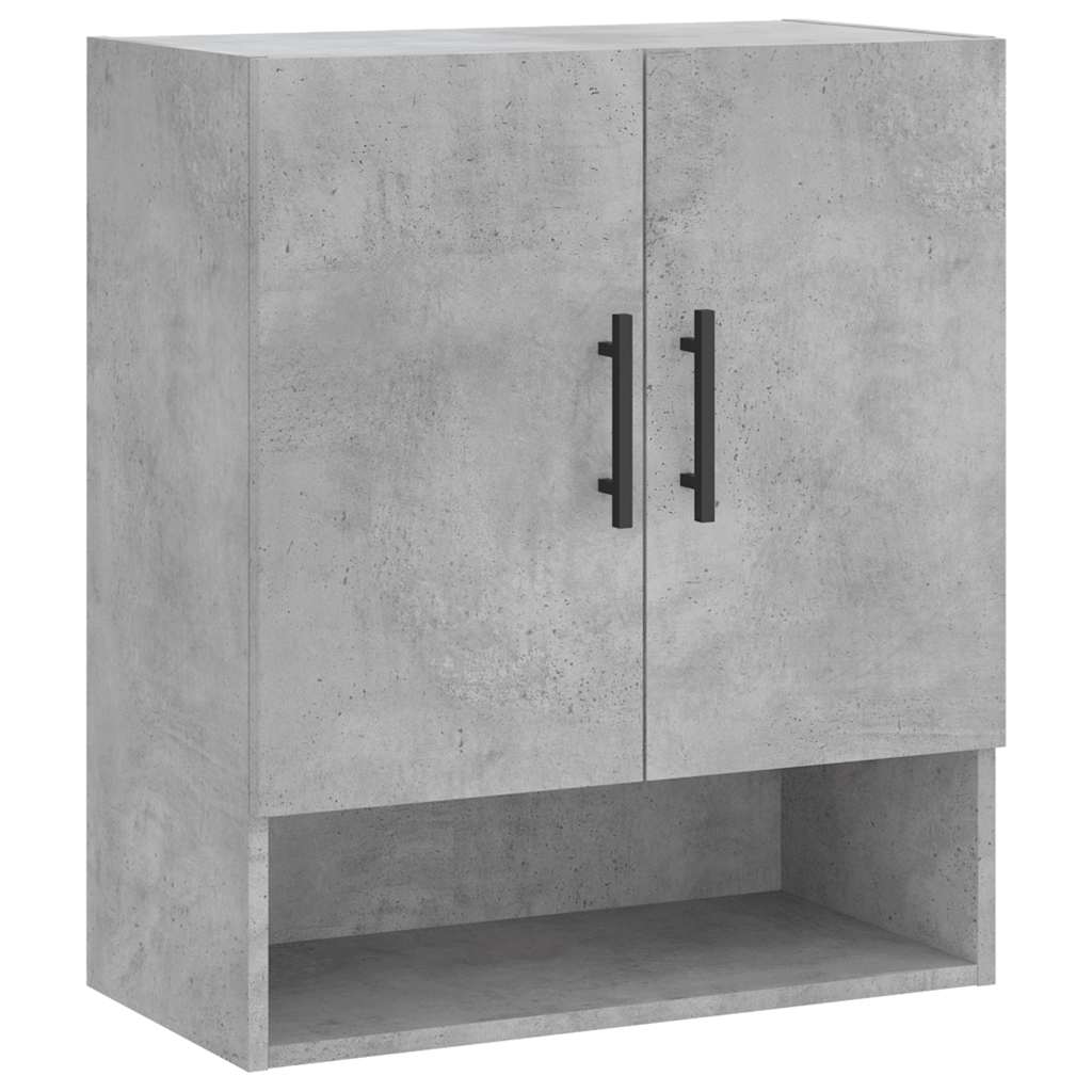 vidaXL Ντουλάπι Τοίχου Γκρι Σκυρ. 60x31x70 εκ. Επεξεργασμένο Ξύλο