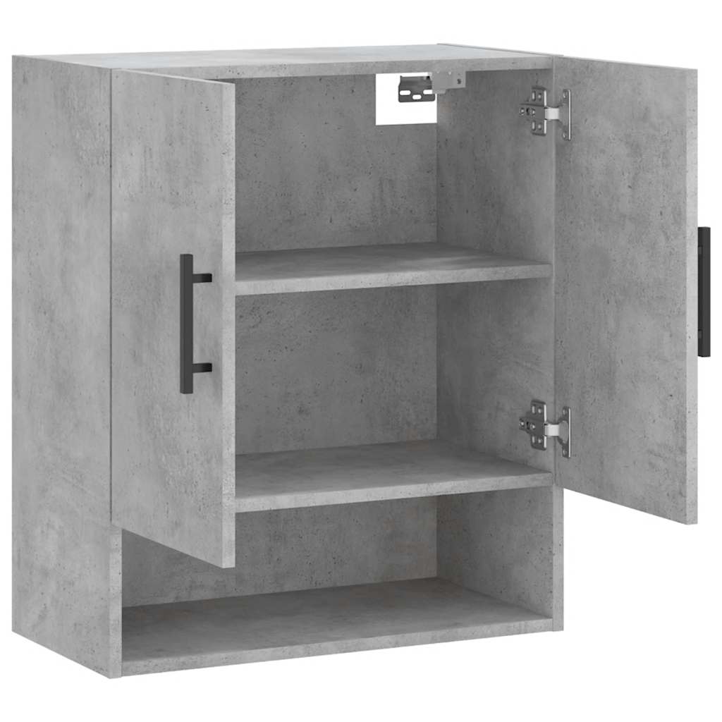 vidaXL Ντουλάπι Τοίχου Γκρι Σκυρ. 60x31x70 εκ. Επεξεργασμένο Ξύλο