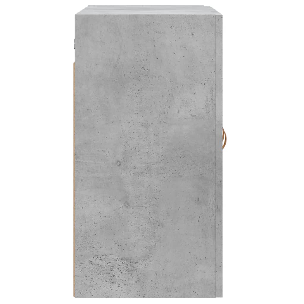 vidaXL Ντουλάπι Τοίχου Γκρι Σκυρ. 60x31x60 εκ. Επεξεργασμένο Ξύλο