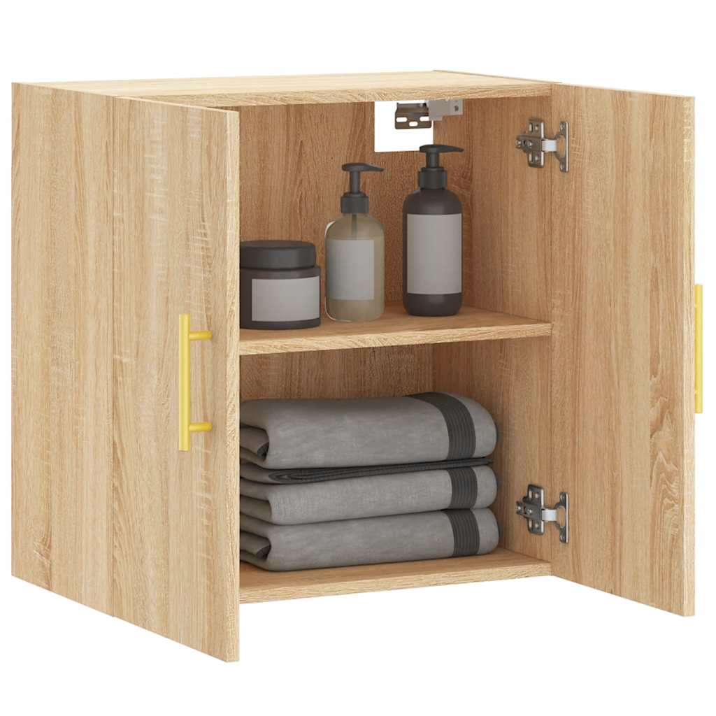 vidaXL Ντουλάπι Τοίχου Sonoma Δρυς 60x31x60 εκ. Επεξεργασμένο Ξύλο