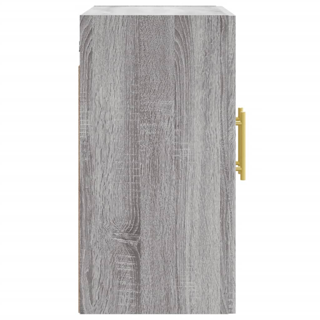 vidaXL Ντουλάπι Τοίχου Γκρι Sonoma 60x31x60 εκ. από Επεξεργασμένο Ξύλο