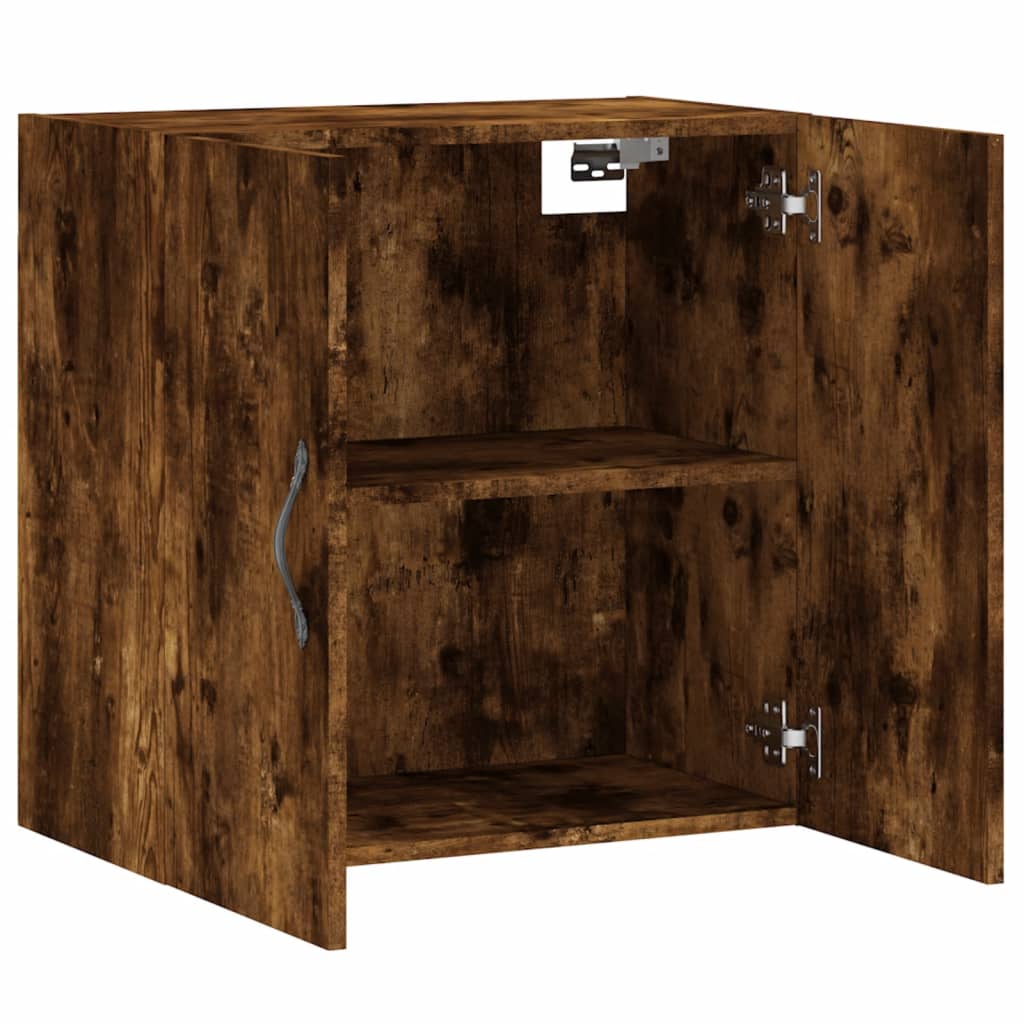 vidaXL Ντουλάπι Τοίχου Καπνιστή Δρυς 60x31x60 εκ. Επεξεργασμένο Ξύλο