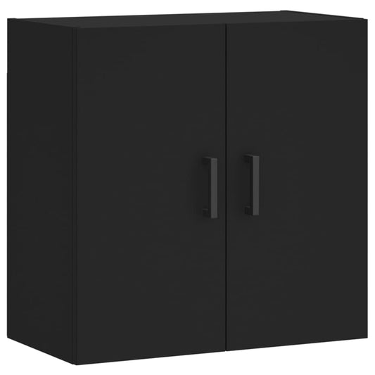 vidaXL Ντουλάπι Τοίχου Μαύρο 60 x 31 x 60 εκ. από Επεξεργασμένο Ξύλο