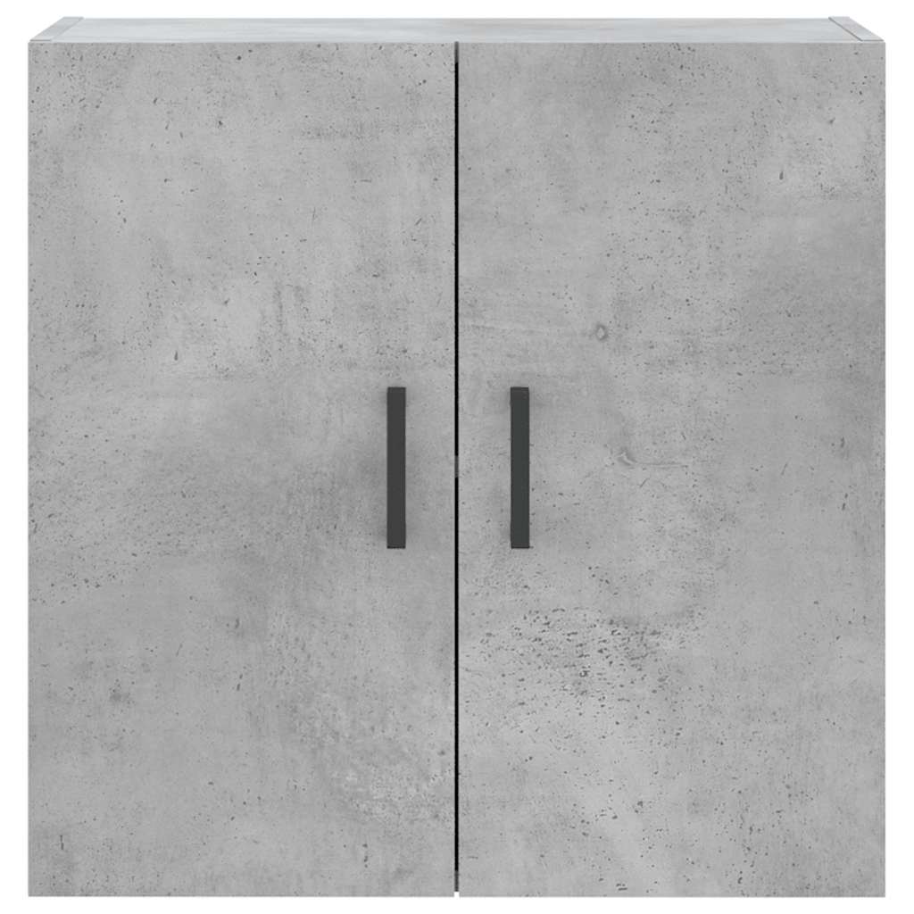 vidaXL Ντουλάπι Τοίχου Γκρι Σκυροδέματος 60x31x60 εκ. Επεξεργ. Ξύλο