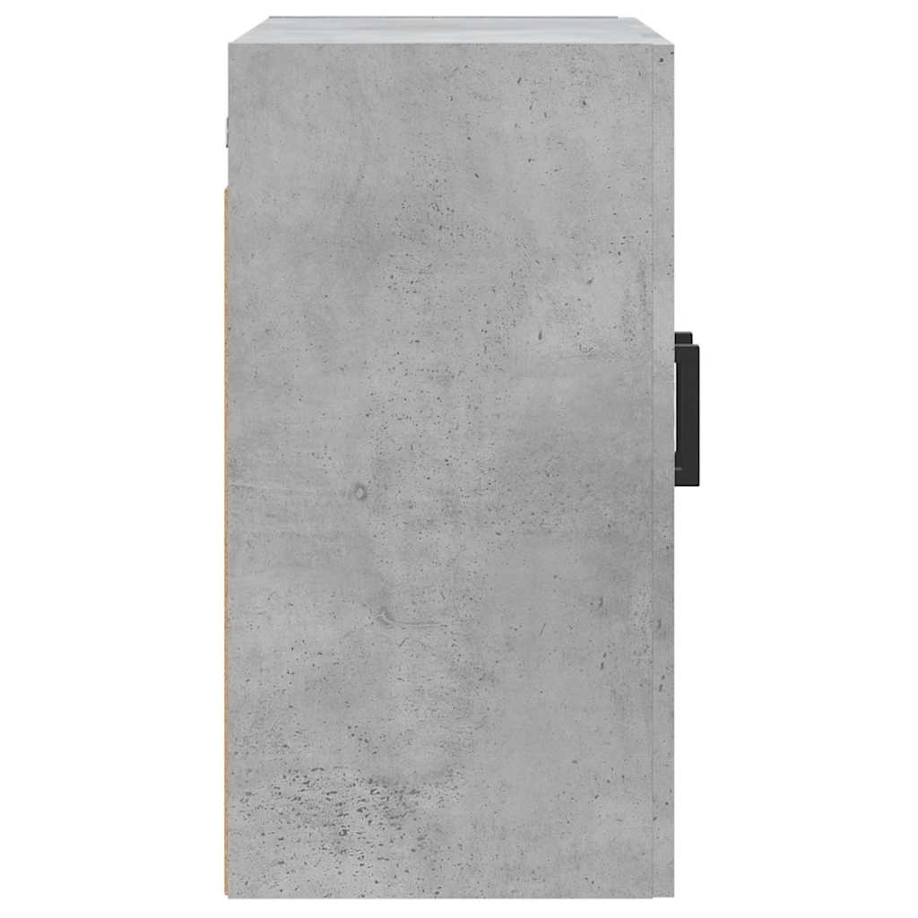 vidaXL Ντουλάπι Τοίχου Γκρι Σκυροδέματος 60x31x60 εκ. Επεξεργ. Ξύλο