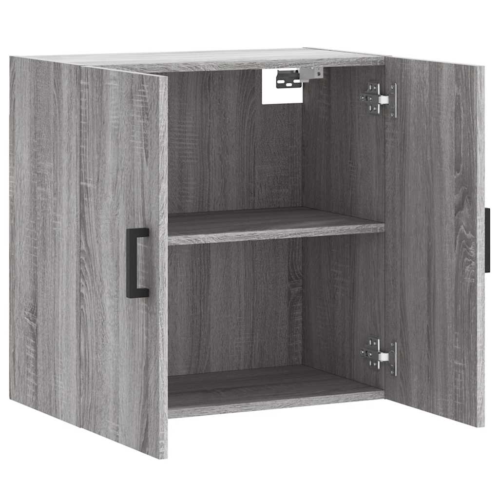 vidaXL Ντουλάπι Τοίχου Γκρι Sonoma 60x31x60 εκ. από Επεξεργασμένο Ξύλο