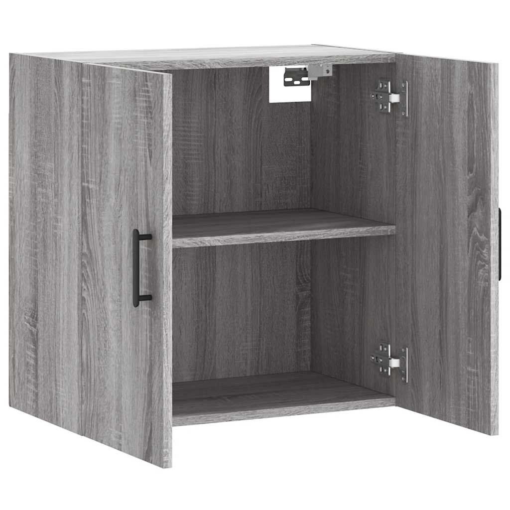 vidaXL Ντουλάπι Τοίχου Γκρι Sonoma 60x31x60 εκ. από Επεξεργασμένο Ξύλο