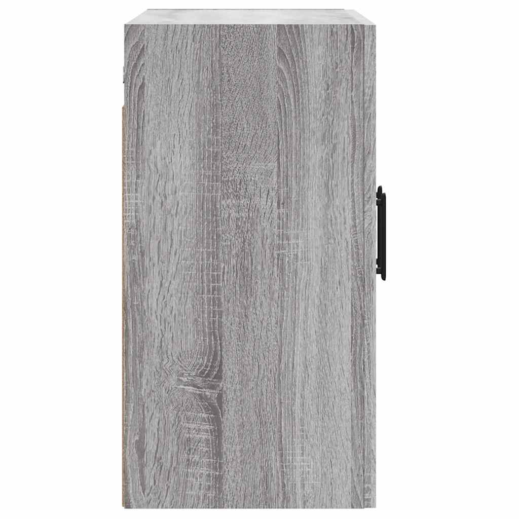 vidaXL Ντουλάπι Τοίχου Γκρι Sonoma 60x31x60 εκ. από Επεξεργασμένο Ξύλο