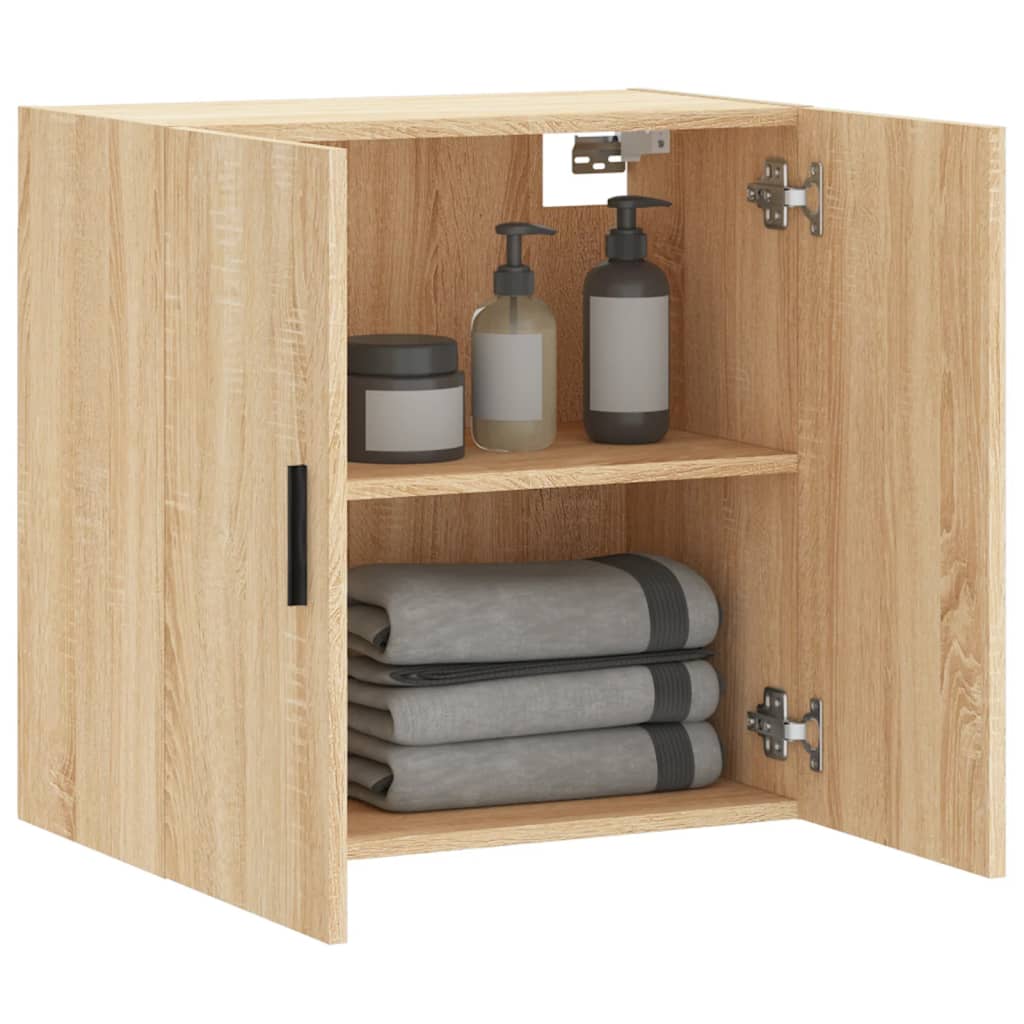 vidaXL Ντουλάπι Τοίχου Sonoma Δρυς 60x31x60 εκ. Επεξεργασμένο Ξύλο
