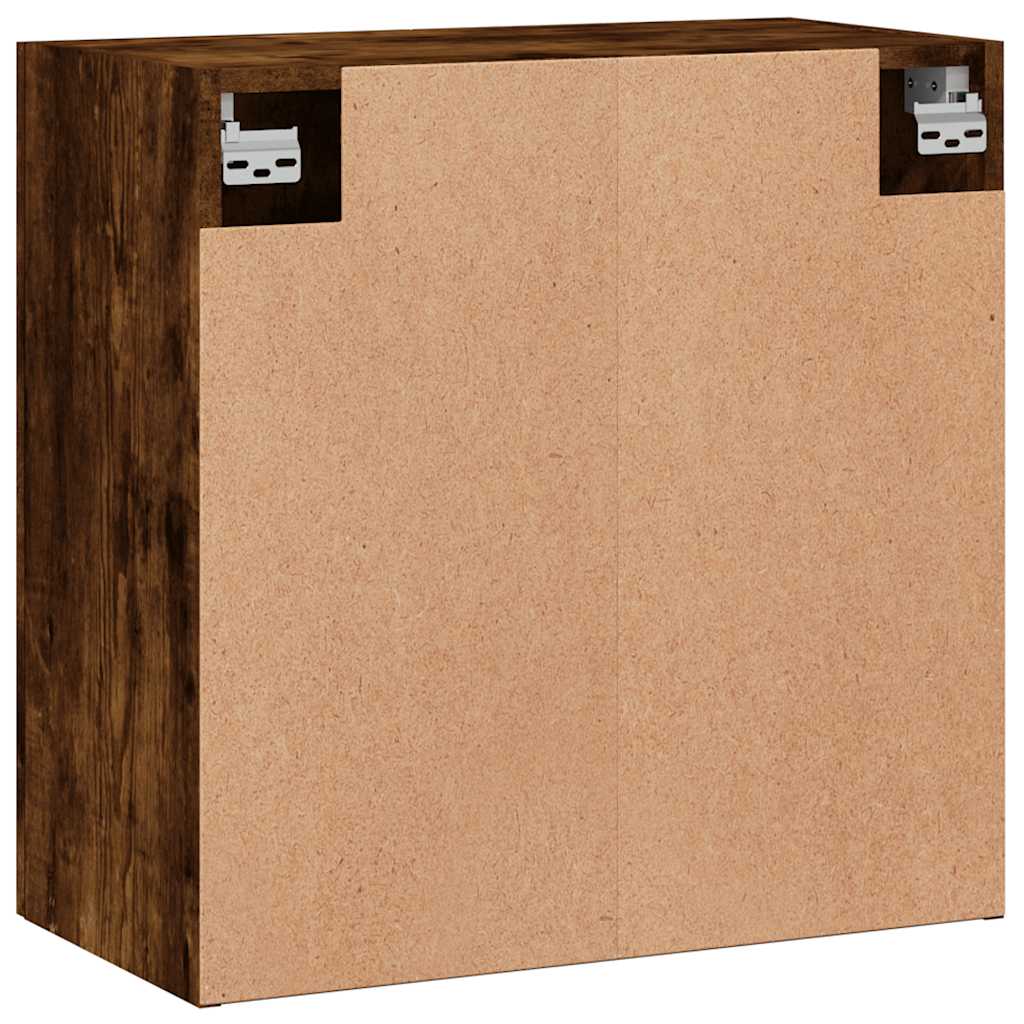 vidaXL Ντουλάπι Τοίχου Καπνιστή Δρυς 60x31x60 εκ. Επεξεργασμένο Ξύλο