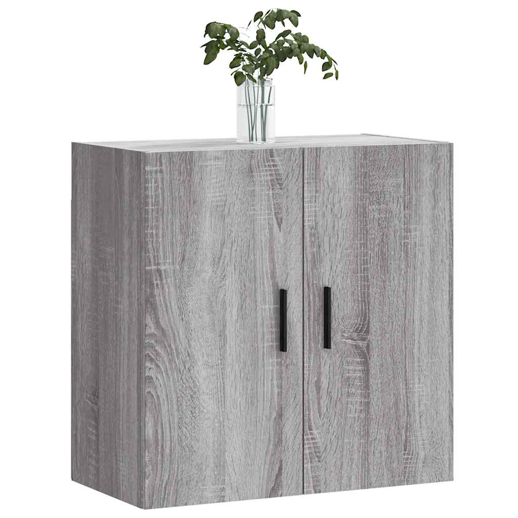 vidaXL Ντουλάπι Τοίχου Γκρι Sonoma 60x31x60 εκ. από Επεξεργασμένο Ξύλο