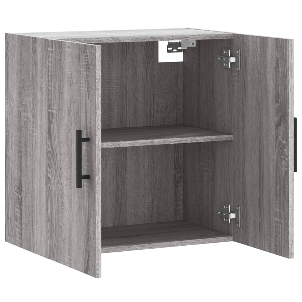 vidaXL Ντουλάπι Τοίχου Γκρι Sonoma 60x31x60 εκ. από Επεξεργασμένο Ξύλο