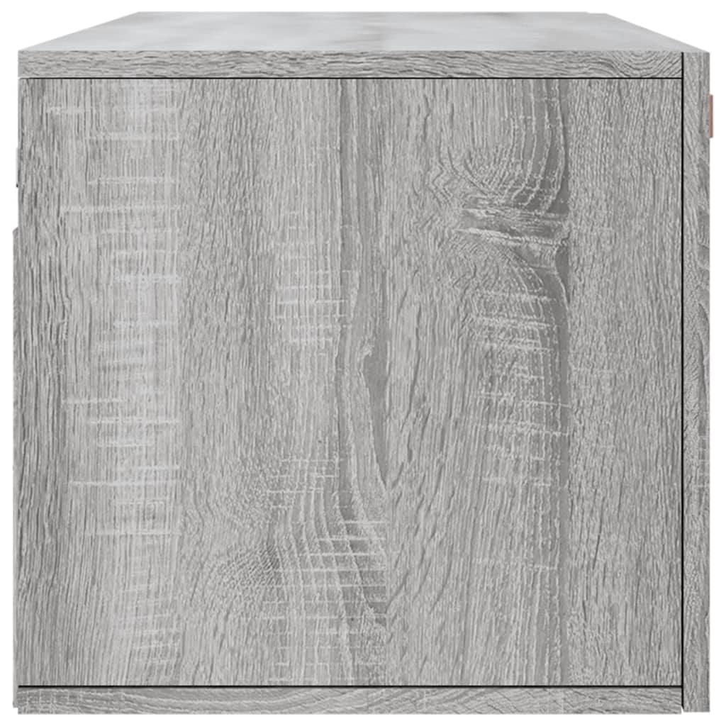 vidaXL Ντουλάπι Τοίχου Γκρι Sonoma 100x36,5x35 εκ. Επεξεργασμένο Ξύλο