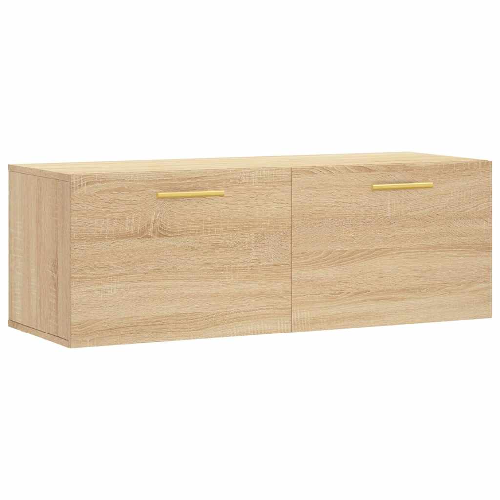 vidaXL Ντουλάπι Τοίχου Sonoma Δρυς 100 x 36,5 x 35 εκ. Επεξεργ. Ξύλο